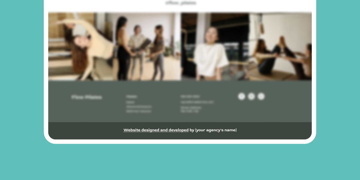 Website attribution example