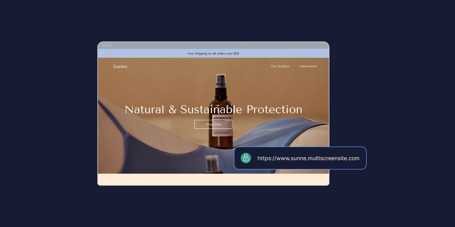 a secure ecommerce website with SSL encryption