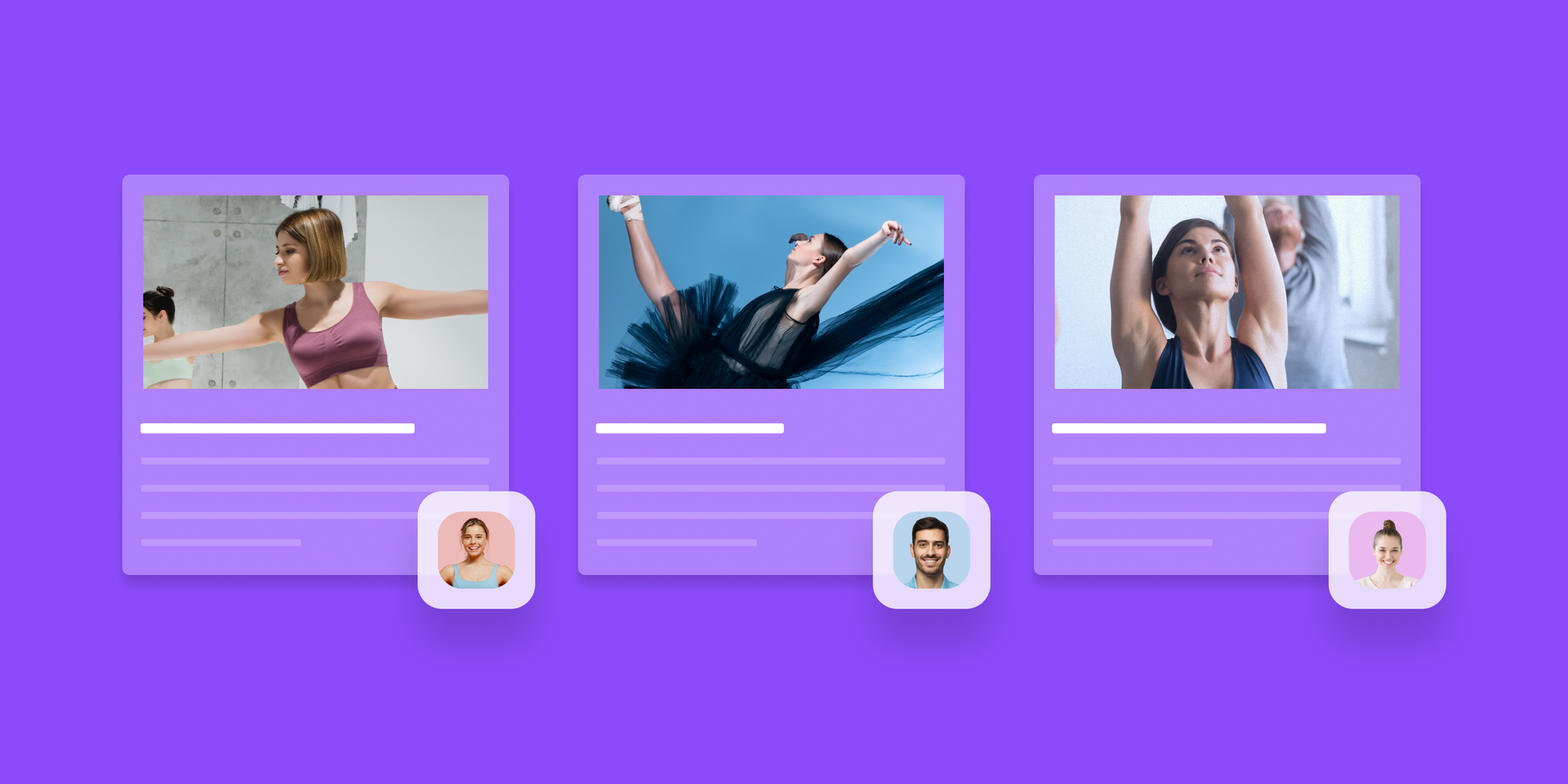 A website with AI-generated conten