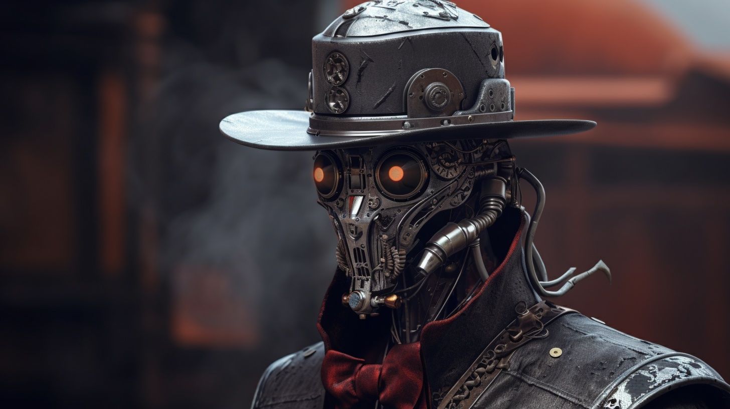 AI Generated Science-Fiction Sheriff
