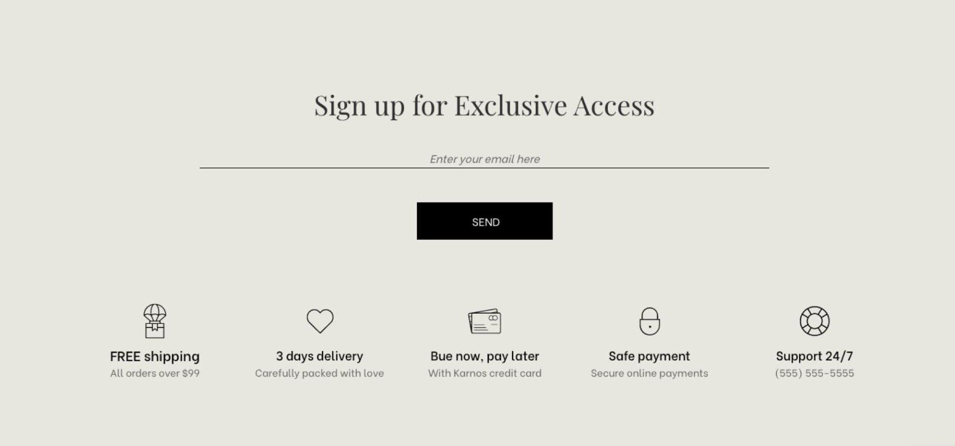 flexbox example of form fields
