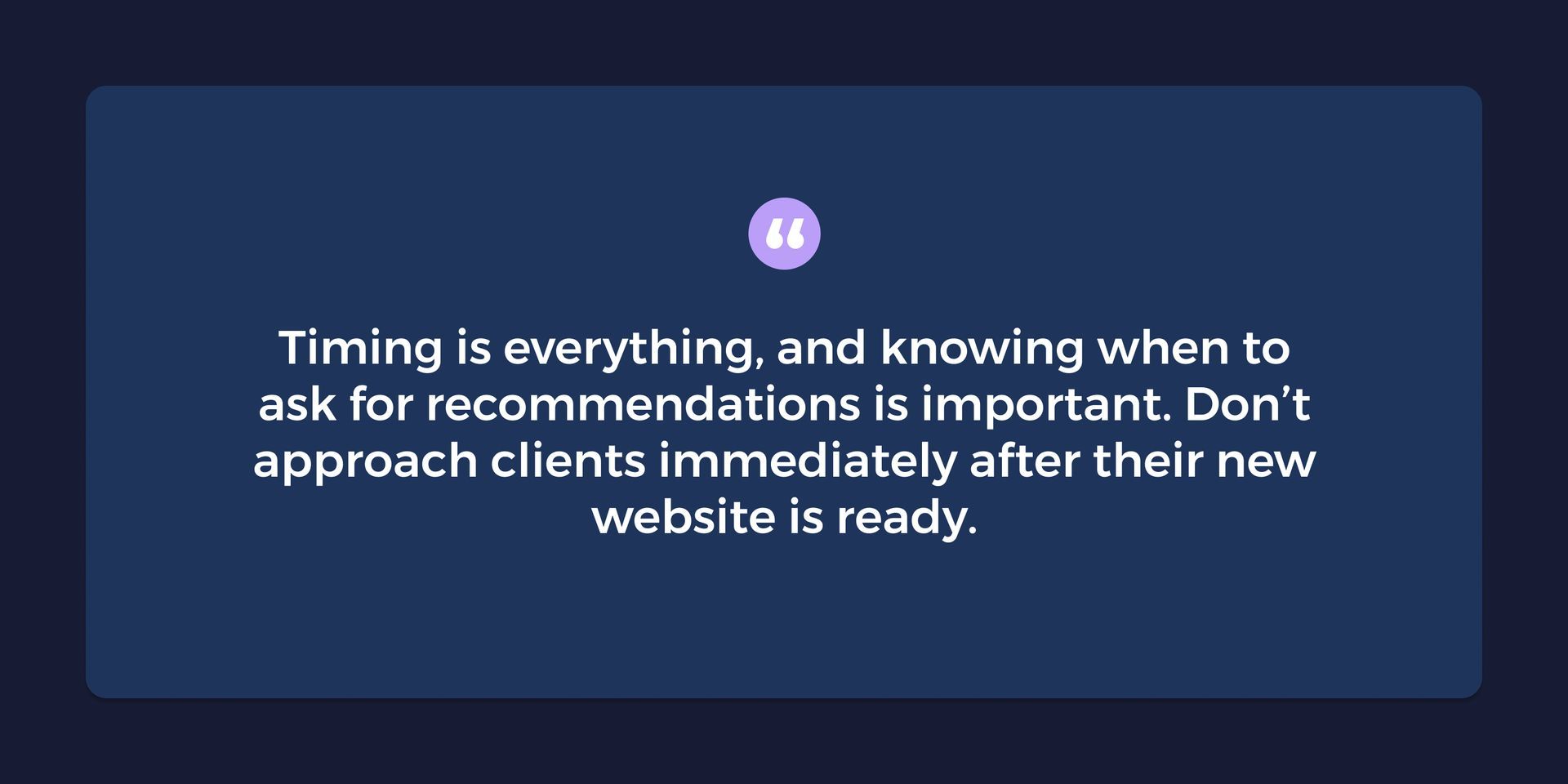 Scaling agency tip