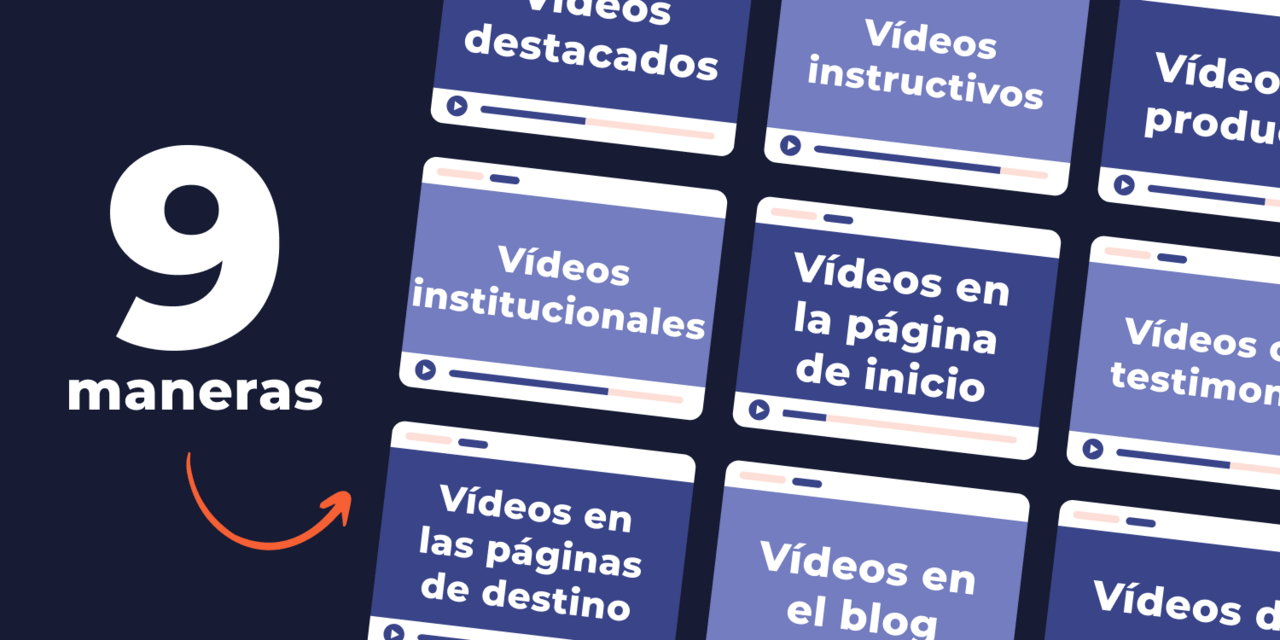 Videos en sitios web