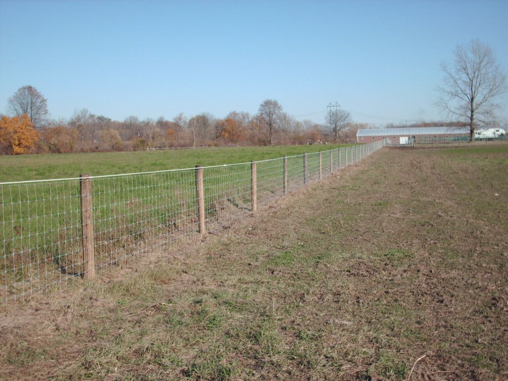 Beautiful Landscape Featuring A Fence - Columbus, IN - Indiana Agricultural Fencing