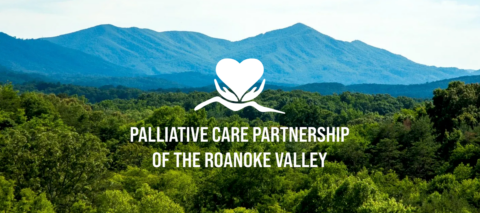 A logo for palliative care partnership of the roanoke valley