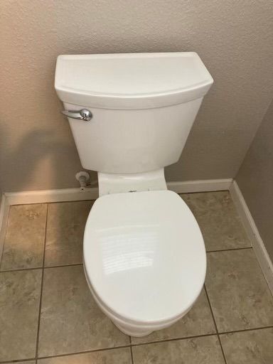 Round bowl toilet replacement