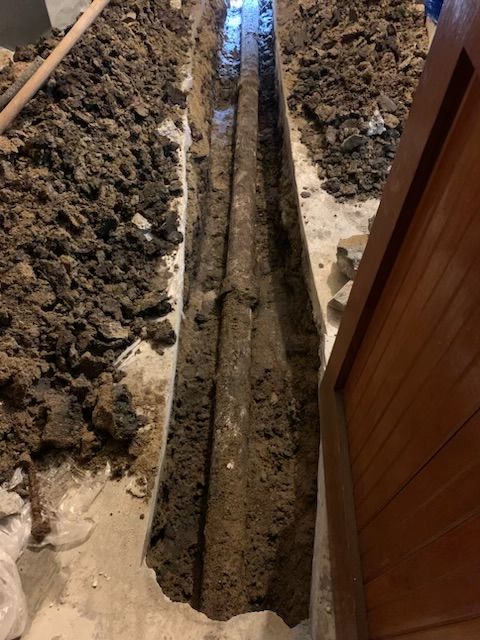 Main Sewer Line Repair 4 inches - Antioch, CA - T & C Plumbing