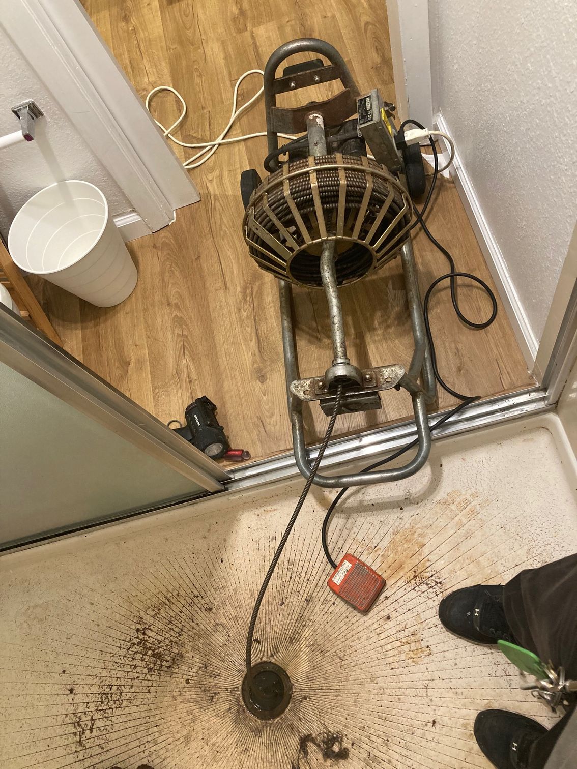 Shower Stoppage Cleared