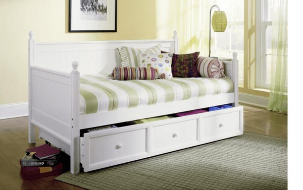 Bed With Stripes Bed Sheet — Thousand Oaks, CA — Conejo Valley Mattress