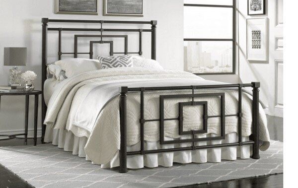 Metal Bed With Box Design — Thousand Oaks, CA — Conejo Valley Mattress