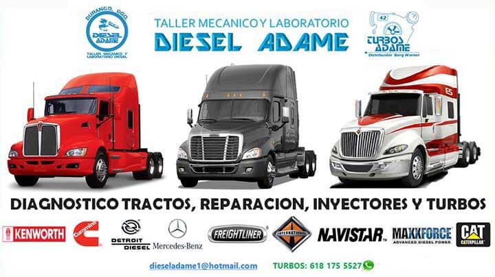 DIÉSEL ADAME - refacciones cummins
