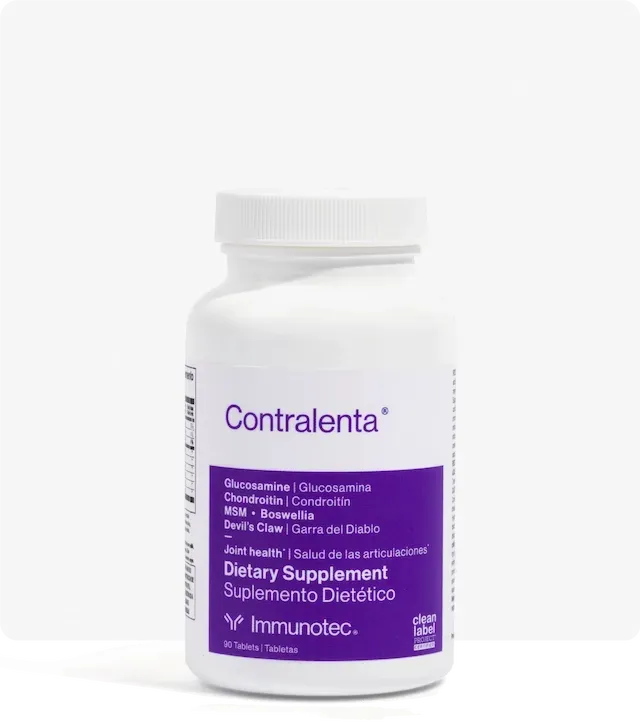 Botella blanca de complemento alimenticio