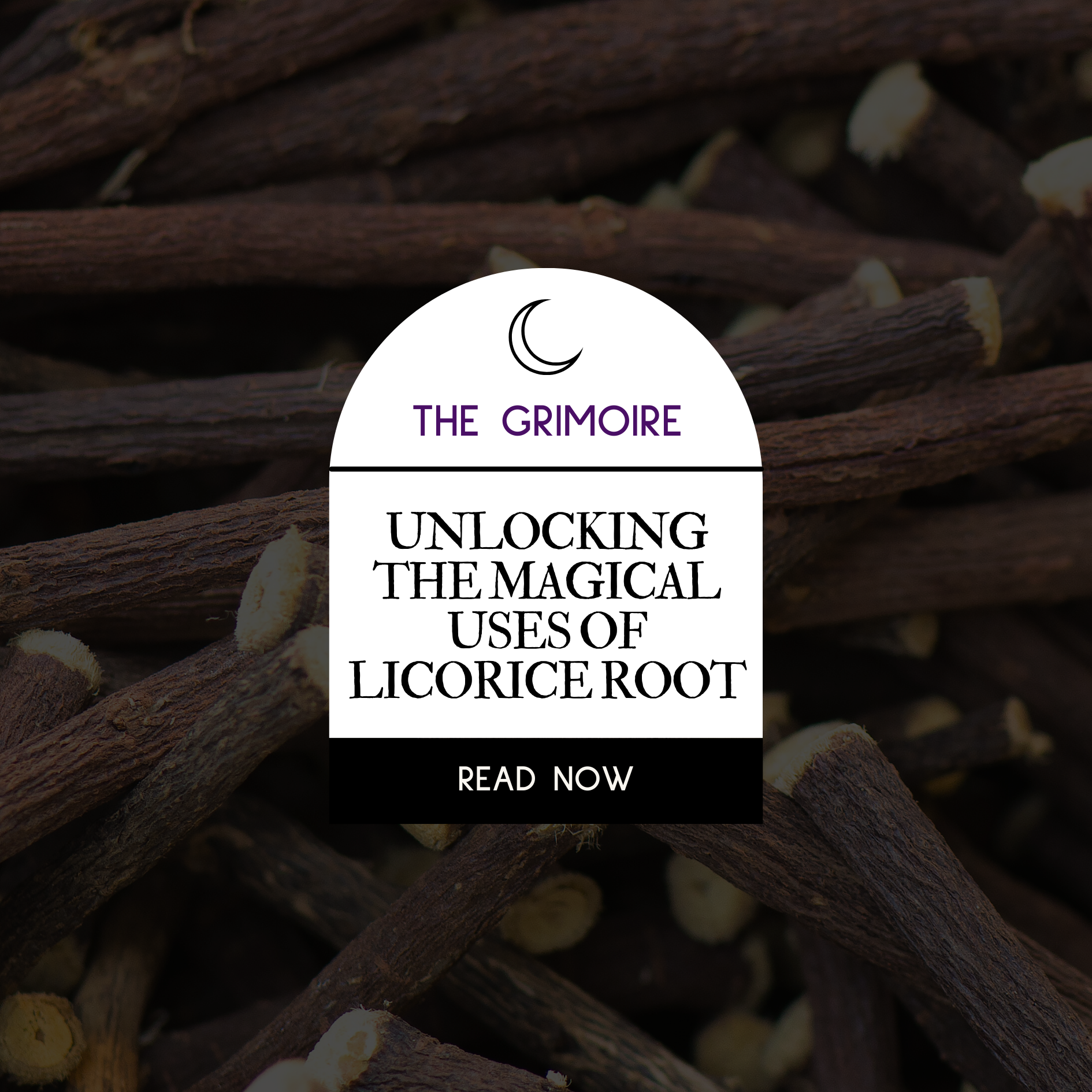 A pile of licorice sticks with a label that says