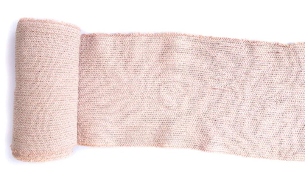 pink gauze