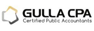 GULLA CPA logo with gray and gold icon and text “Certified Public Accountants”