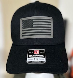 Hat with Custom Leather Patch