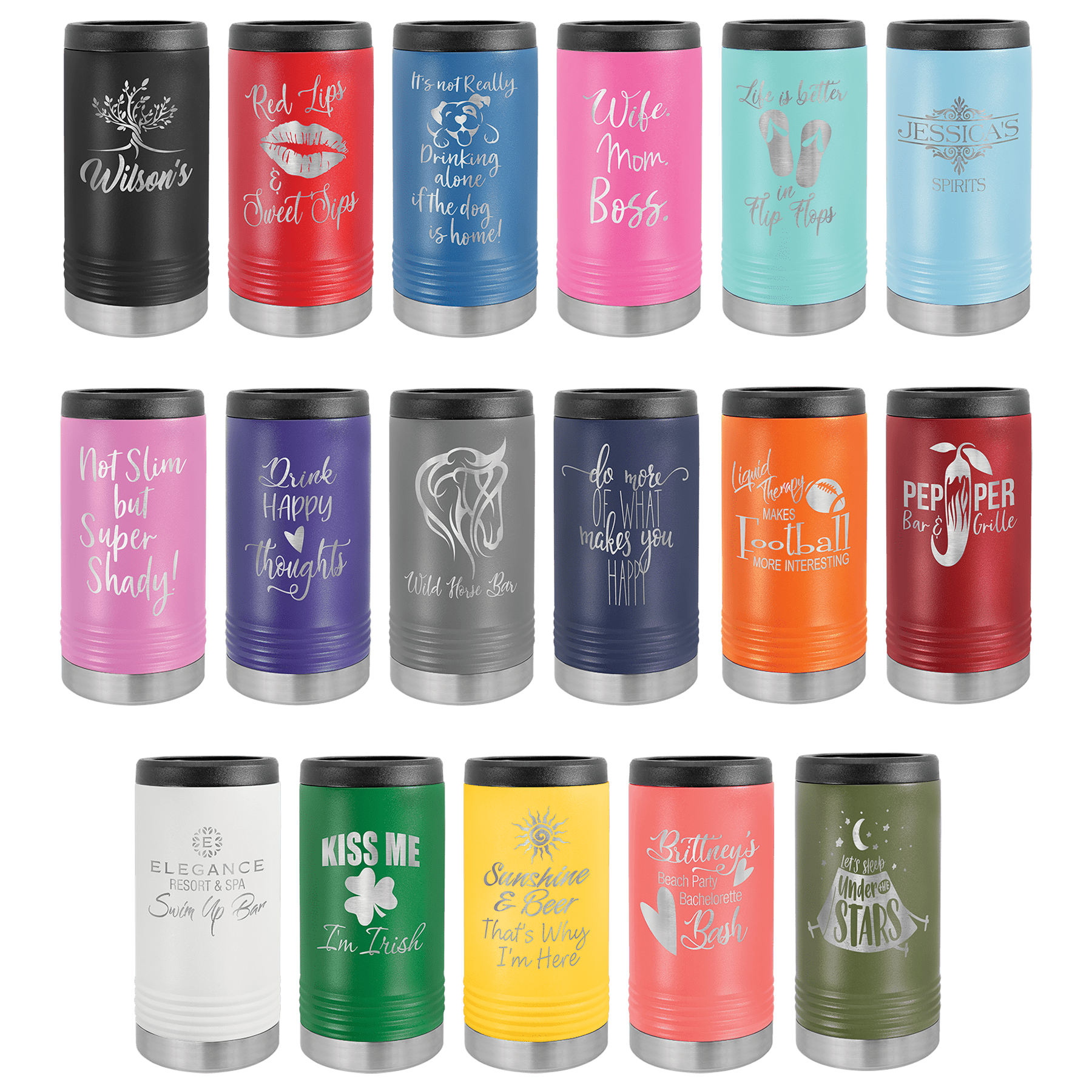 Slim Can Koozies