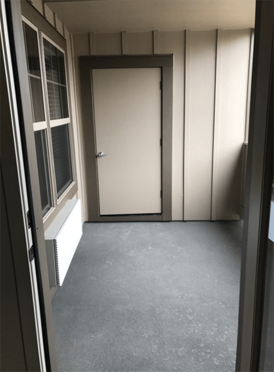 patio with storage