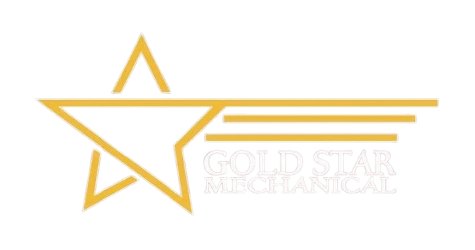 Gold star logo with gold star, horizontal lines, and "GOLD STAR MECHANICAL" text.