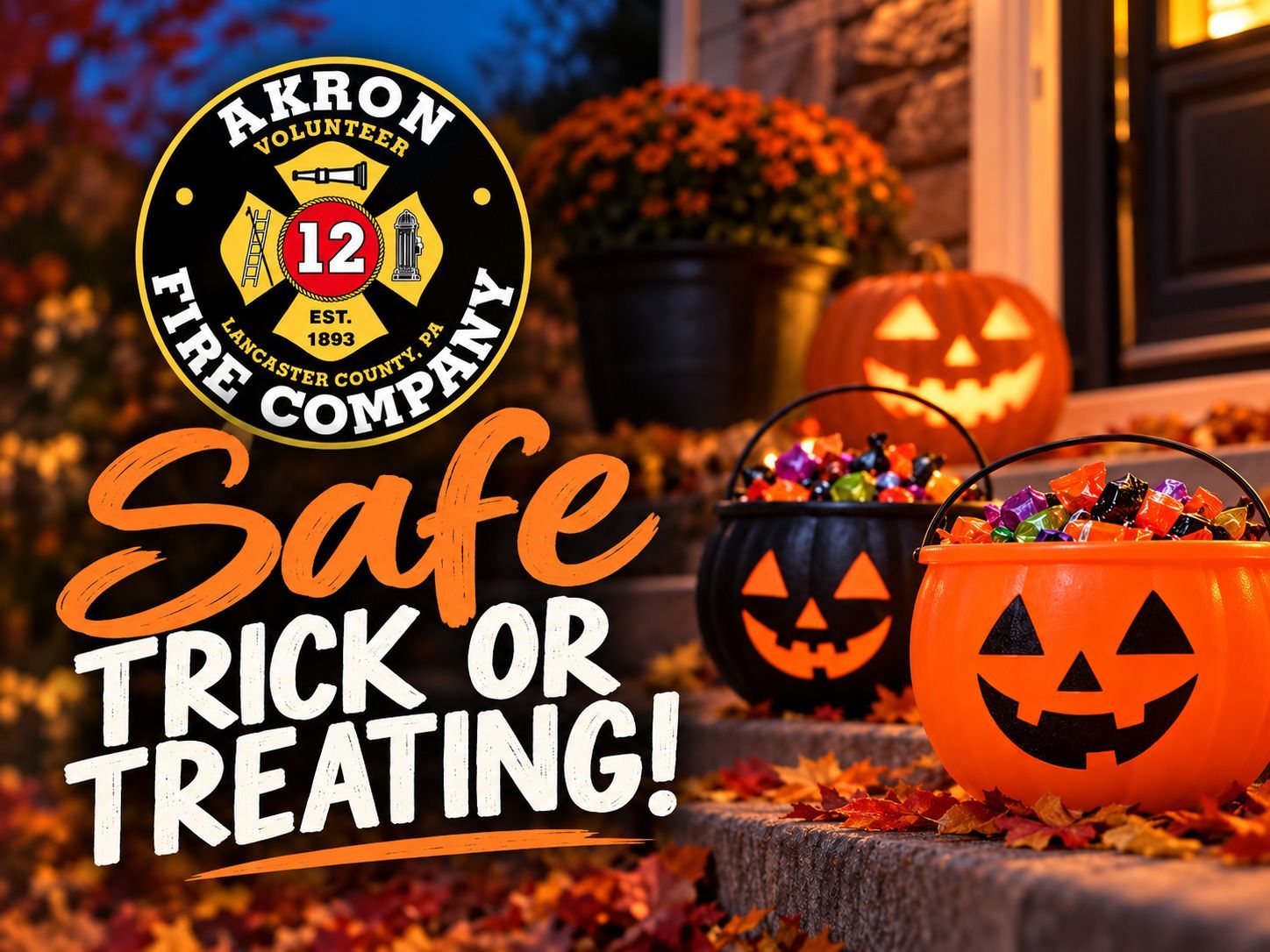Safe Halloween trick or treating practices