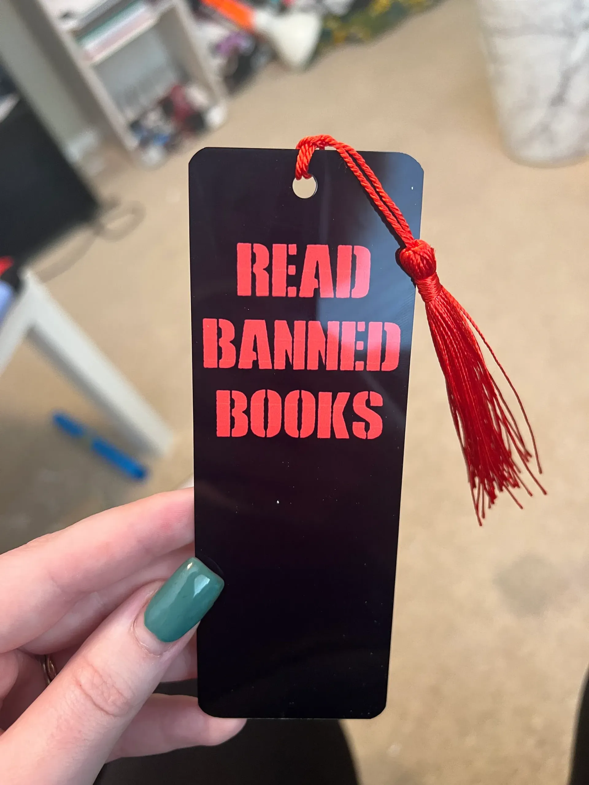 Read Banned Books Bookmark