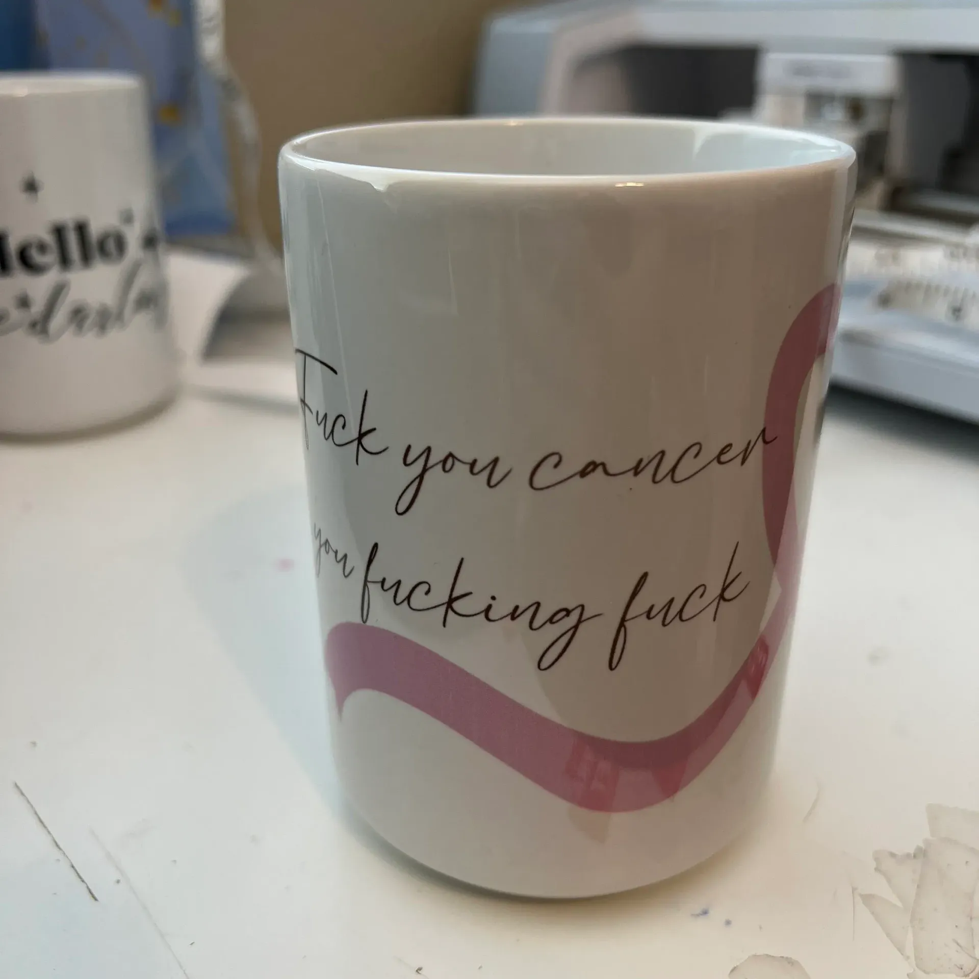 Fuck You Cancer Mug