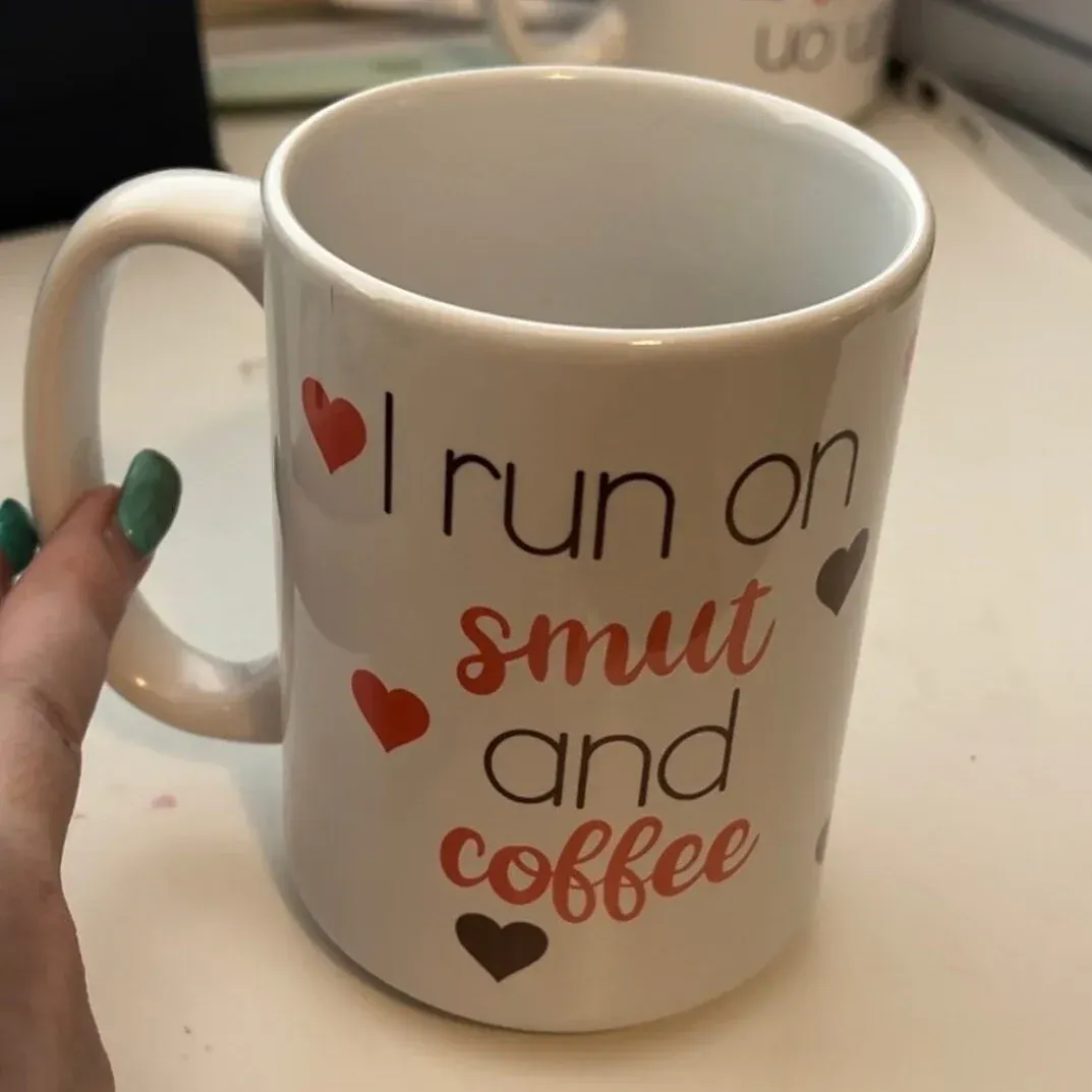 I Run On Smut and Coffee Mug