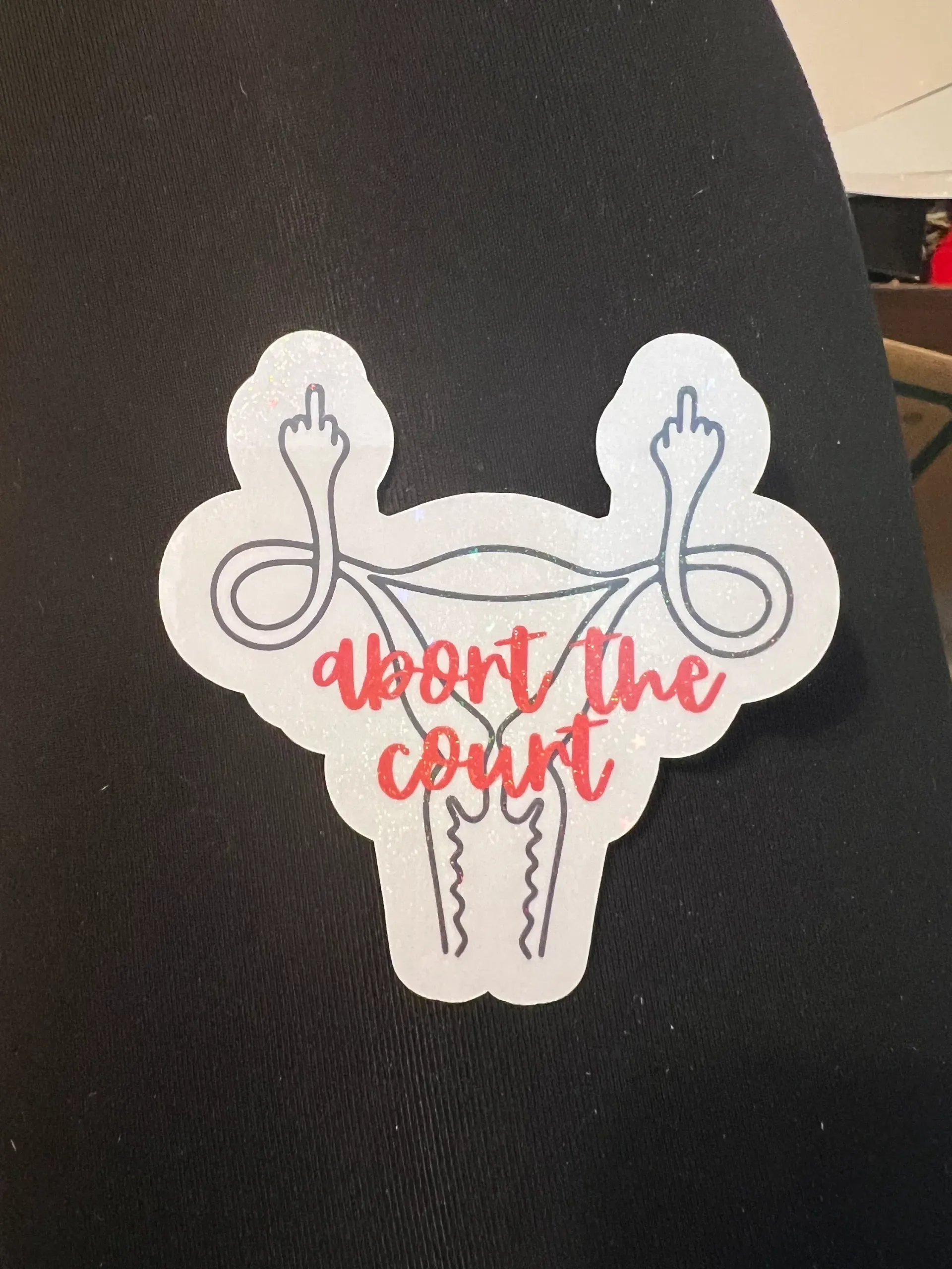 Abort The Court Women's Rights Sticker