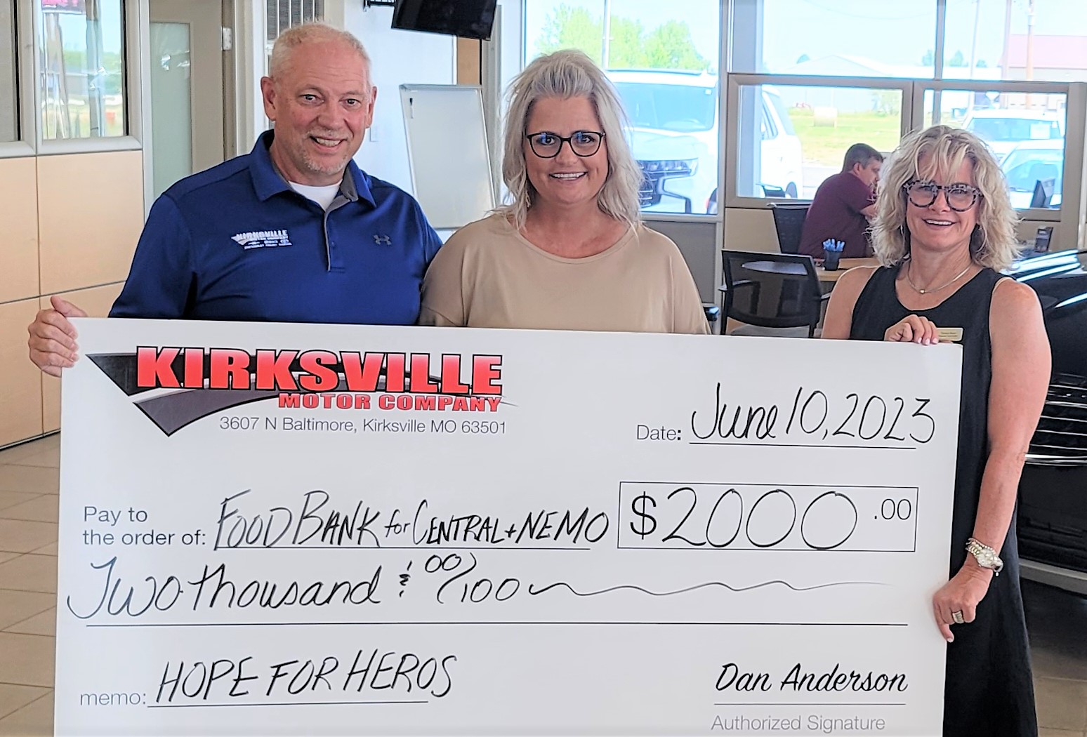 kirksville volunteers