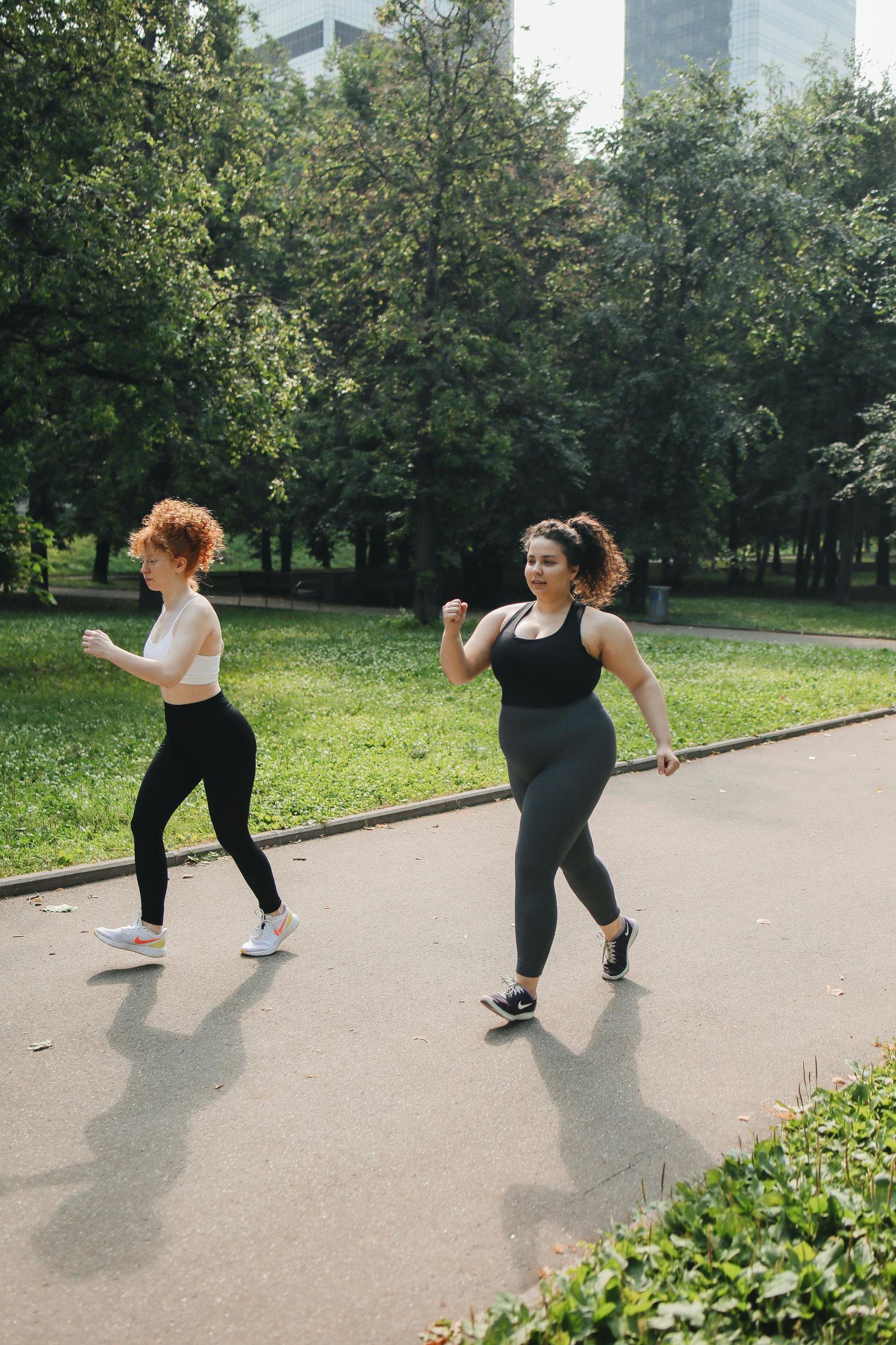 Girls walking
