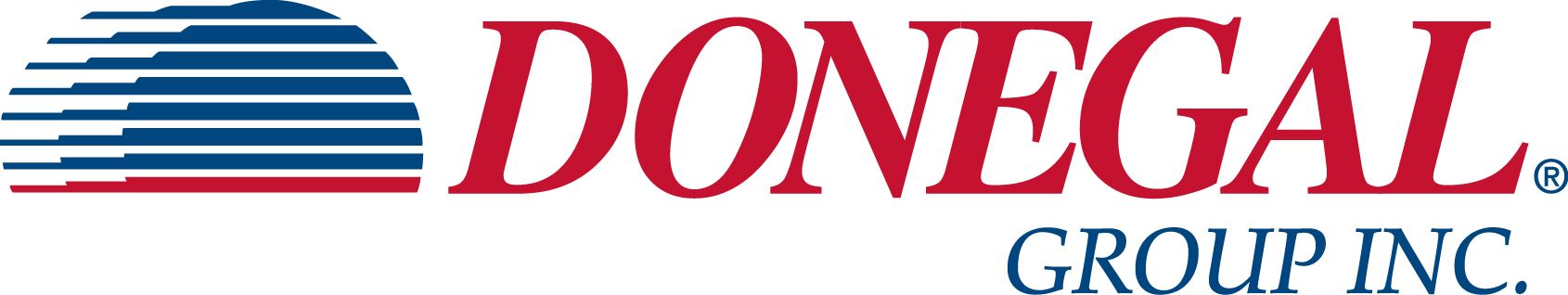 A blue progressive logo on a white background