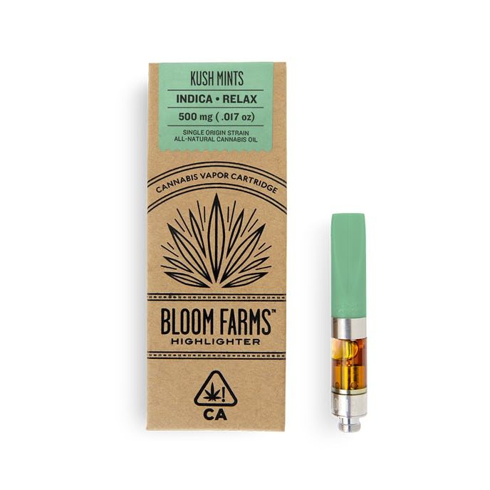 Bloom Farms Kush Mints Vape Cartridge