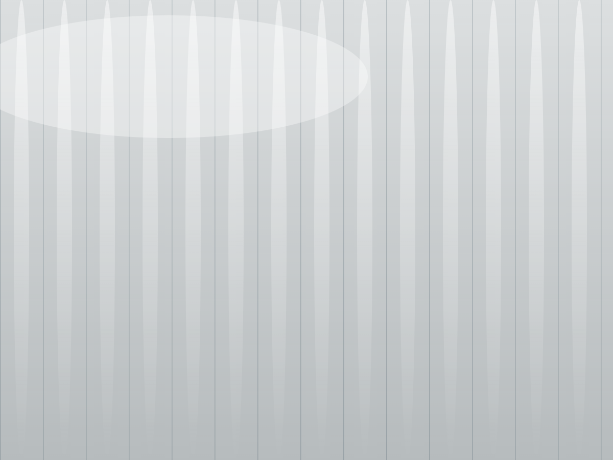 Light gray striped background with a pale oval shape in the upper left.