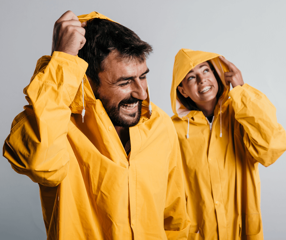 Vestes imperméable Jaune - veste de travail