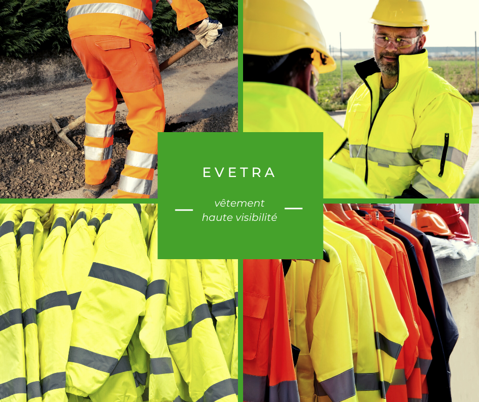 Vêtement haute visibilité, vêtements fluorescents, vêtement réfléchissant