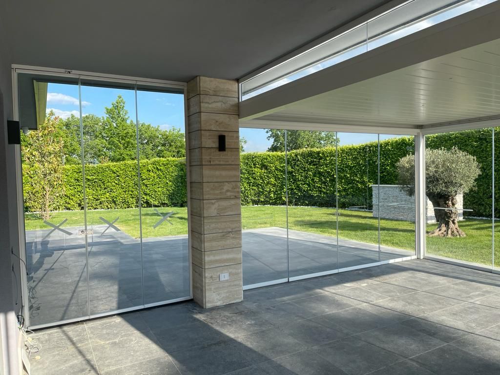 vetrate panoramiche, veranda