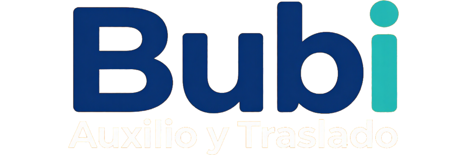 Logo de auxilio y traslado «Bubi»