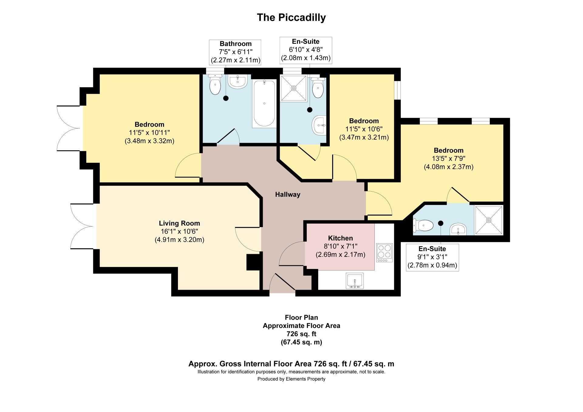 The Piccadilly Floorplan