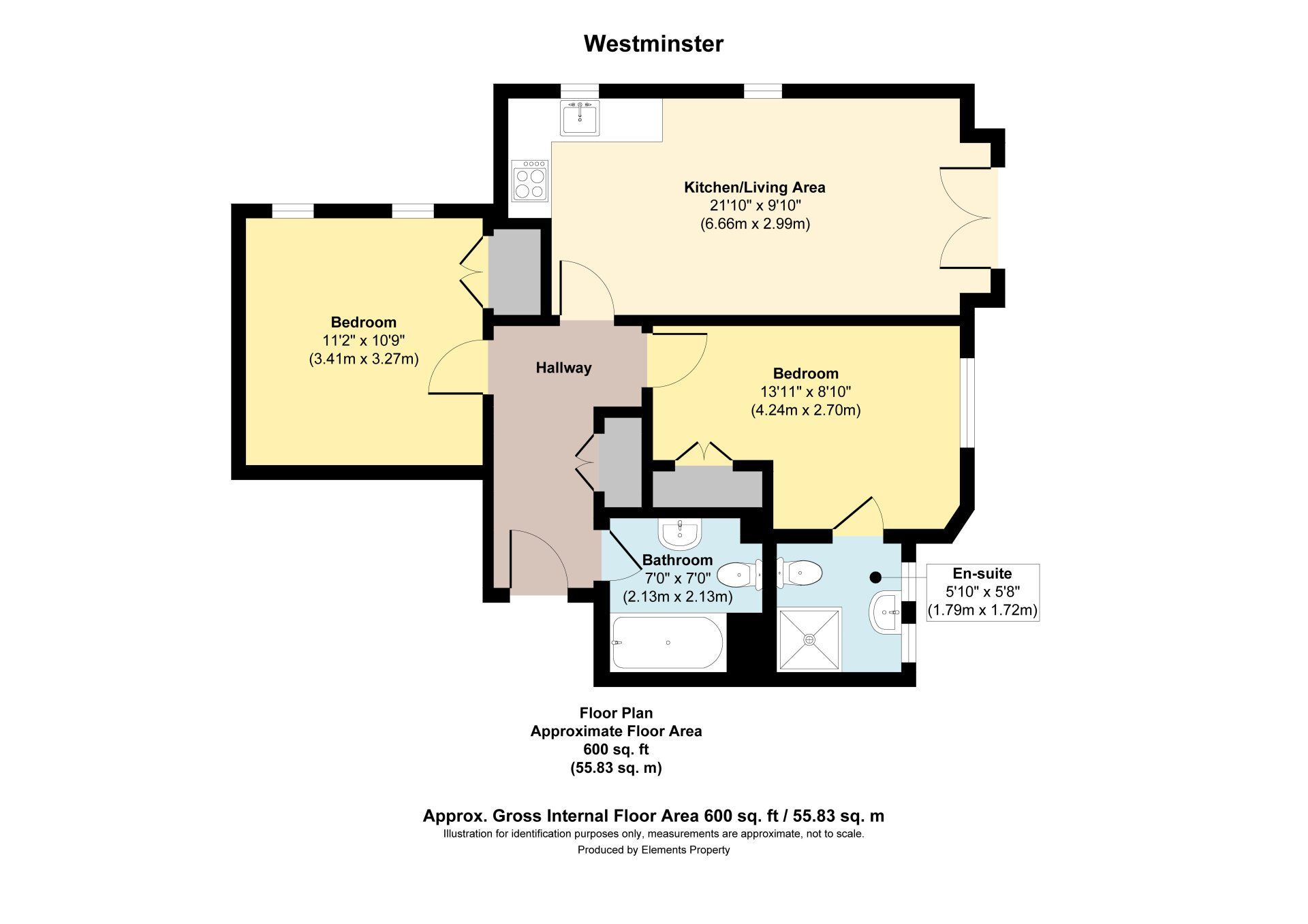 The Westminster Serviced Apartment Floor Plan