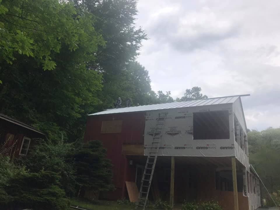 A House Being Built | New Milford, CT | Kent Hollow Siding LLC