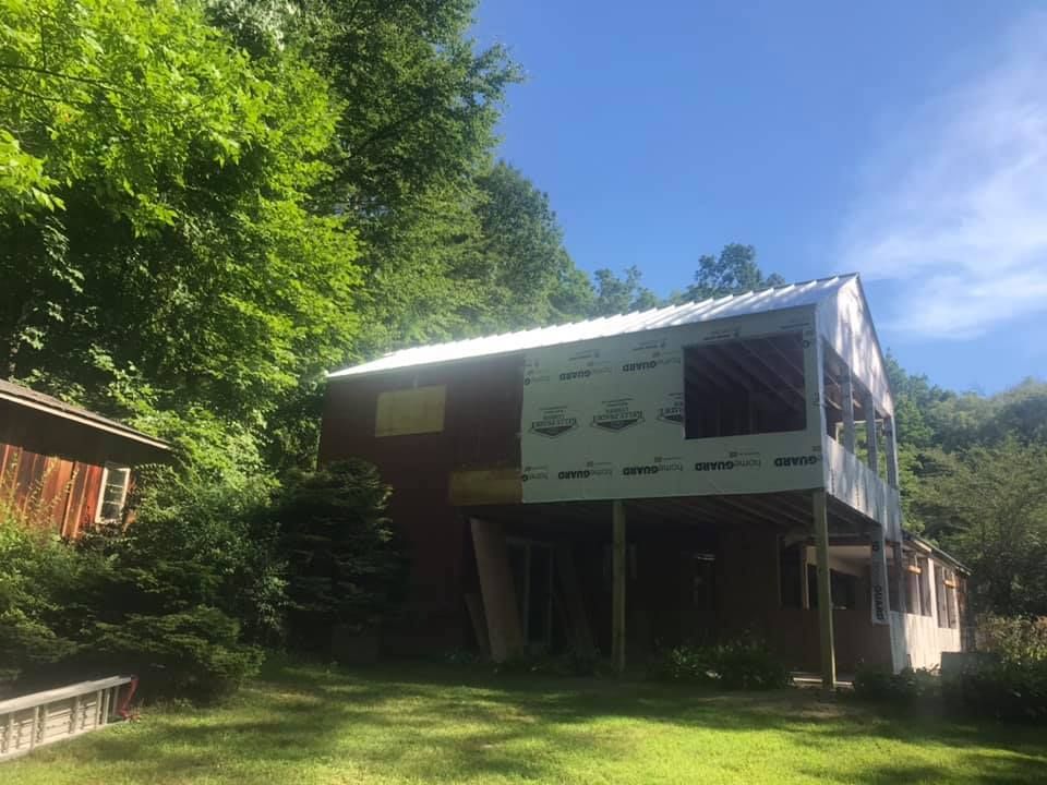 House Being Built With Styrofoam | New Milford, CT | Kent Hollow Siding LLC