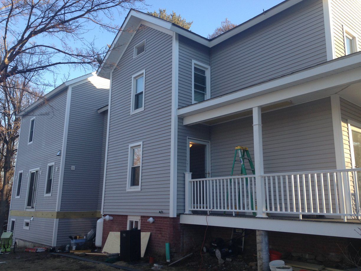 House With A Ladder On The Side | New Milford, CT | Kent Hollow Siding LLC