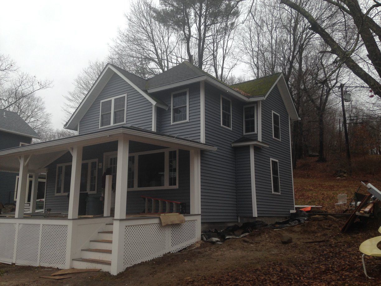 Gray House | New Milford, CT | Kent Hollow Siding LLC