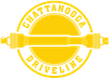yellow logo for Chattanooga Driveline featuring a central driveshaft graphic inside a circular border.