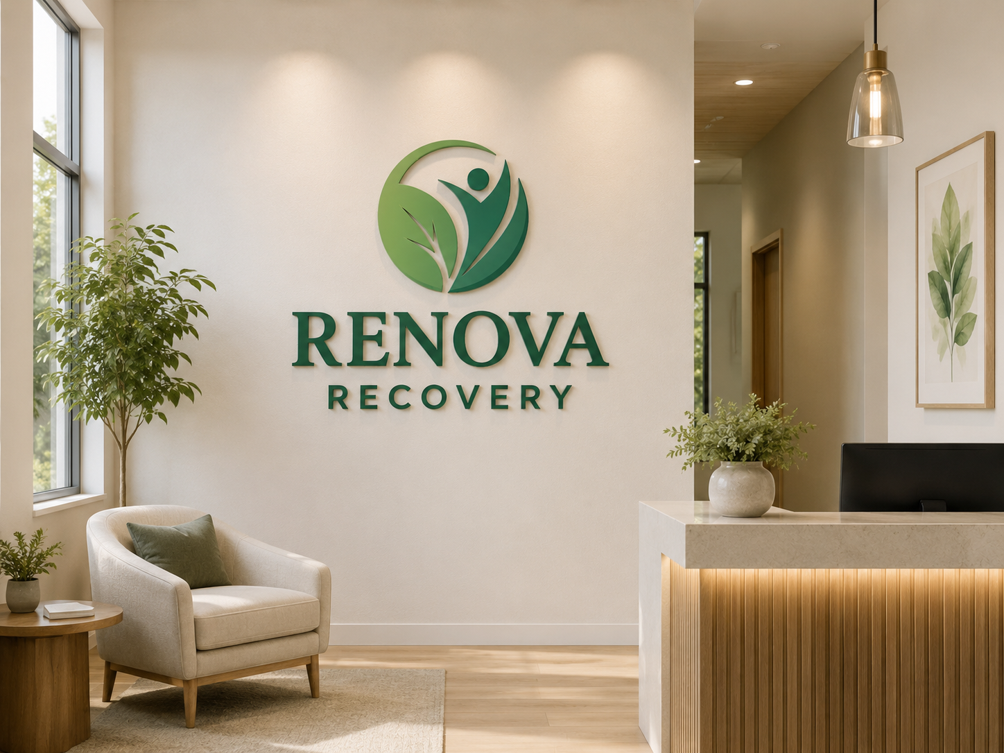 Renova Recovery lounging space