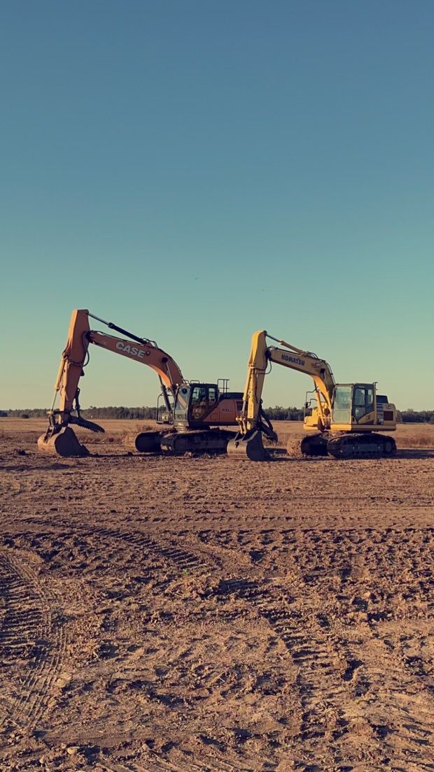 Building Pad Construction Church Point, LA Night Train Construction