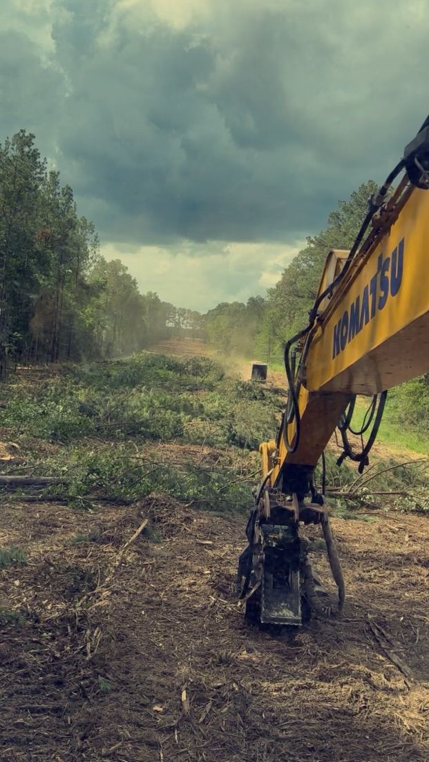 Land Clearing & Forestry Mulching Church Point, LA Night Train