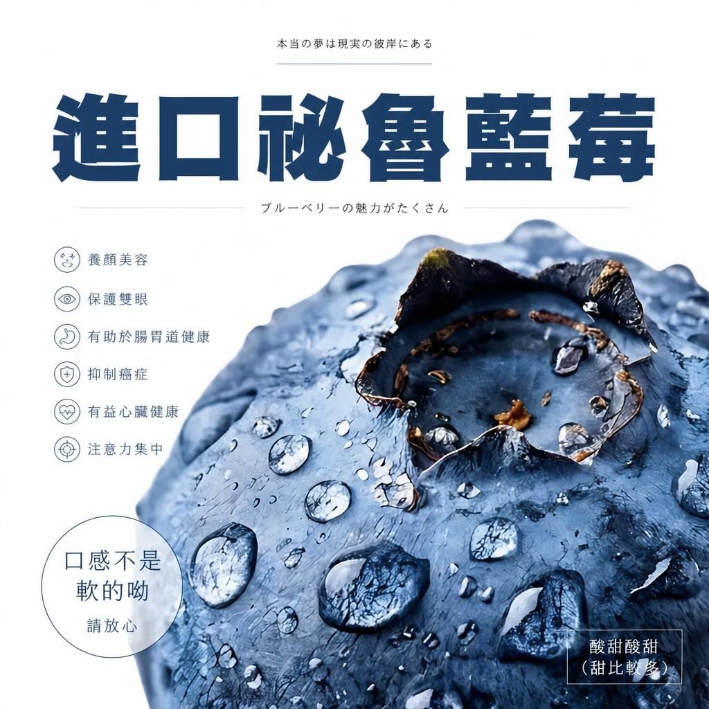 【全台免運】進口好吃祕魯藍莓