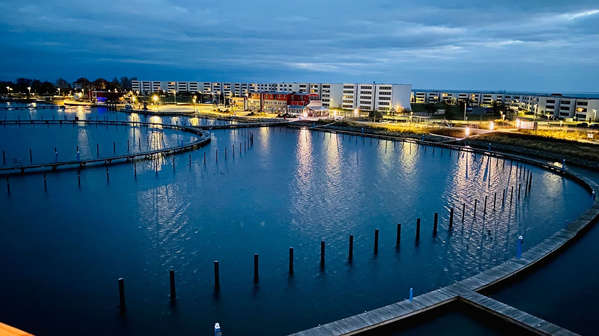 Abendstimmung Yachthafen Burgtiefe Fehmarn