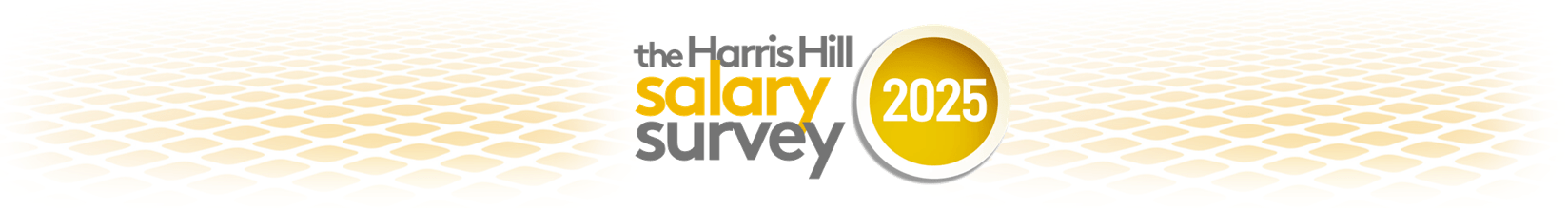 The Harris Hill salary survey 2025 logo.